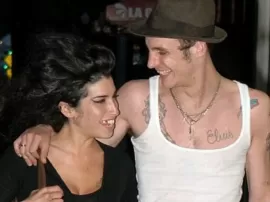 La desafortunada visita de Blake Fielder a la tumba de Amy Winehouse